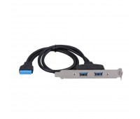 USB 3.0 2 port Планка в системный блок 2xUSB 3.0/20pin для мат.платы