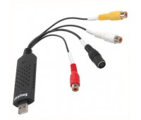 USB 2.0 Video Adapter with Audio AV to USB (оцифровка аудио и видео сигнала) EasyCAP
