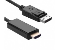 Display Port to HDMI Cable 1,85m