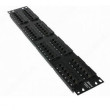 Patch panel 48-port,UTP-Cat5,RJ-45, 2Un, 110 IDC, LuLink Patch panel 48-port,UTP-Cat5,RJ-45, 2Un, 110 IDC, LuLink