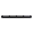 Patch panel 24-port  RJ-45 5e Cat. DATA LINK