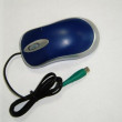 Santer STR 5039 Scroll Mouse Optical PS/2 (серебристо - темносиняя) Мышка Манипулятор 1.3m;57