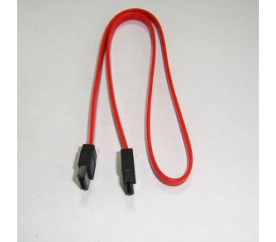 Кабель SATA Cable 1:1, 6 inches (информационный) красный 0.4m