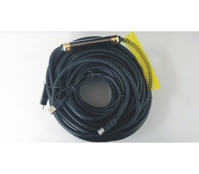 HDMI-HDMI 30m  CU-cable с усилителем и доп. питанием от USB