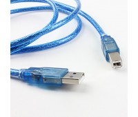 Кабель Cable USB 2.0 A-B 1,4m (экранированный) 1 Filtr High Quality;24