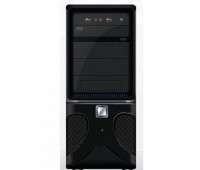 ATX Midi Tower SCS-QH-808 (Black) USB,Audio front panel Без Б.П. СОБРАННЫЙ + Air Pack