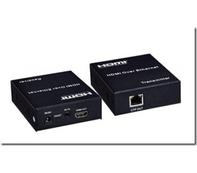 Удлинитель по LAN HDMI EXTENDER120m (Аудио, видео и ИК-сигналы по кабелю LAN) FullHD1080P,3D,DTS-HD