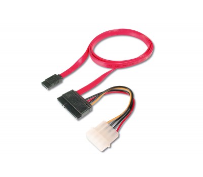 Кабель SATA Power Cable + информационный (комплект x 1 HDD Serial ATA)