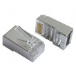 Connector RJ-45 8P8C экранированный (1000 шт. в упаковке) Коннектор;28