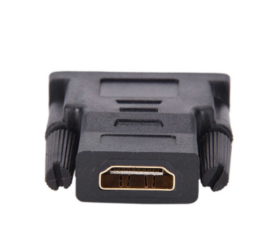 HDMI (f) - DVI (m) (24+5) Convertor Gold-Plated
