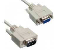 DB9 F/M Normal (1:1) Cable COM (RS-232) 9pin (папа-мама) 1,5m