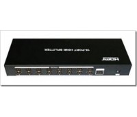 HDMI Splitter 16 port ver 1.4a, FullHD 1080P, 3D, 4Kx2K, HDCP 1.2, DTS-HD Dolby, с защитой + P.S.