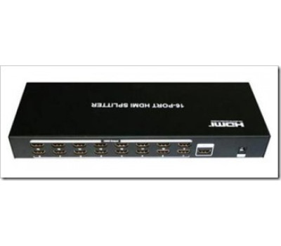 HDMI Splitter 16 port ver 1.3b, FullHD 1080P, 3D, HDCP 1.2, DTS-HD Dolby, SPDIF and Analog Audio