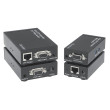Удлинитель VGA Сигнала и Звука до 300 метров по UTP VGA Extender 300m LAN + Audio,+Power Supply;19