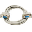 Кабель DB9 F/F Normal (1:1) Cable COM (RS-232) 9pin (мама-мама) 1,5m;37
