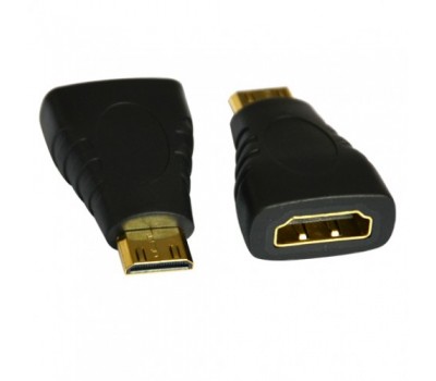 mini HDMI (m) - HDMI (f) Convertor Gold-Plated (для цифровых камер)