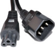 Cable power for Notebook С14-C5 0,5m 3g 0,75mm2