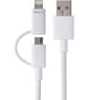 Кабель USB для зарядки телефона 2в1 для APLE-IPHONE и SAMSUNG;21