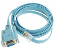 RS-232 (COM) to RJ-45 Consol Cable 8C DB9 to RJ-45, 28AWG 1.8m;37