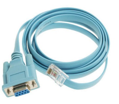 RS-232 (COM) to RJ-45 Consol Cable 8C DB9 to RJ-45, 28AWG 1.8m