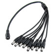 Разветвитель питания 12v Коннектор (мама-вход), 8-Коннектора (папа-выход)0 Jack BE-1IN8