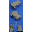 Пластмассовый корпус для Разъёма COM, VGA (мама, папа) 9-15pin (для пайки);27