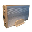 Mobile Rack 3.5" External Case USB 2.0 to SATA + power supply с подставкой Silver Mobile Rack 3.5" External Case USB 2.0 to SATA + power supply с подставкой Silver