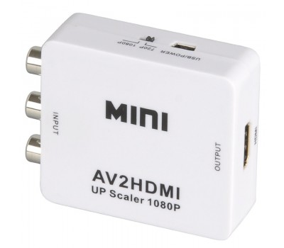 AV to HDMI Converter PAL/NTSC USB Power
