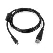 Кабель Cable USB Type A - Mini USB 8pin 1.2m, 1 filtrs, для цифровых камер;22 Кабель Cable USB Type A - Mini USB 8pin 1.2m, 1 filtrs, для цифровых камер;22