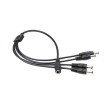 Разветвитель питания 12v Коннектор (мама-вход), 4-Коннектора (папа-выход)0 Jack BE-1IN4,58