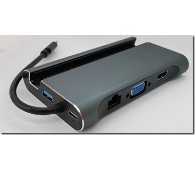 Type-C Подставка для телефона в USB 3.1 3 Port, в HDMI, в VGA, в LAN, в USB Type C