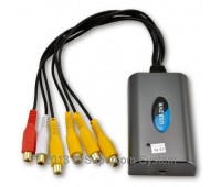 4-х канальный mini-USB 2.0 DVR audio/video recording.  Video*4, Audio*2, PAL/NTSC, MPEG4'23
