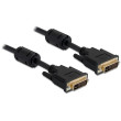 Кабель DVI m - DVI m 5m  2 фильтра Gold-Plated