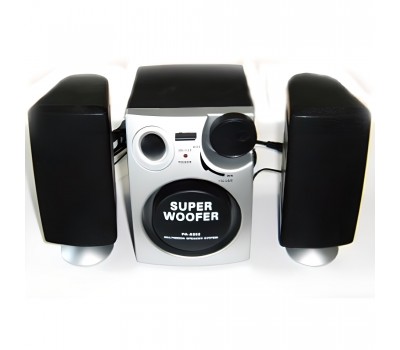 Колонки 2,1 Super Woofer Speakers, 5W 60Hz-200Hz + 3W*2=6Watt 200Hz-16000Hz, PA-8202