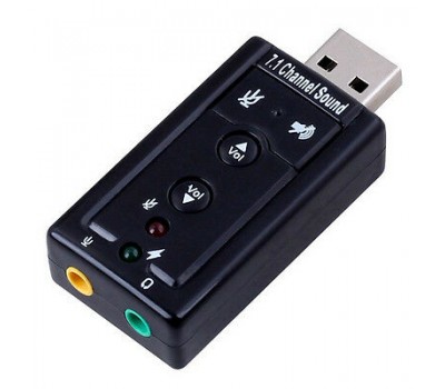 3D Sound 7.1 to USB (Audio USB) Звуковая карта