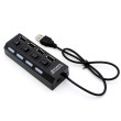 USB HUB 2.0 4port с выключателями