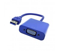 USB 3.0 to VGA Adapter, (вход USB 3.0, выход VGA) + CD