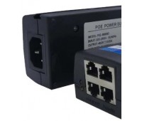 PoE Адаптер Injector (инжектор) 10/100/1000Mbps 2port LAN IN to 2port PoE OUT PSE-540065G-2P