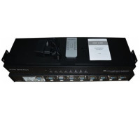 Свитч KVM Switch 8 port USB 2.0, 1920-1440 250MHz  810UK + Пульт (Remote control) для управления;17