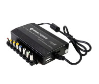 Notebook, Monitor Universal Power Invertor 12-24v 120w (Универсальный, 8 переходников, USB-out 2A);9 Notebook, Monitor Universal Power Invertor 12-24v 120w (Универсальный, 8 переходников, USB-out 2A);9