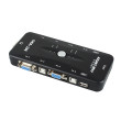 KVM Switch 4 port, USB 2.0, Up 1920*1440 200MHz, MT-401UK